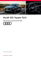 SSP 691 Audi Q5 (type GU) - Self-Study Programme 